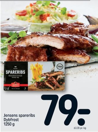 REMA 1000 Jensens spareribs tilbud