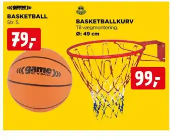 jem & fix Sunlife basketball kurv tilbud