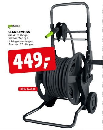Gardena slangevogn