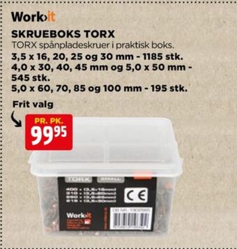 jem & fix Work it skruer tilbud