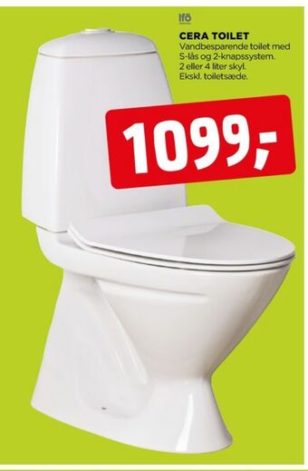 jem & fix Ifö toilet tilbud