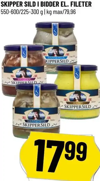 Løvbjerg Skipper Sild I Bidder El. Fileter 550-600 g tilbud