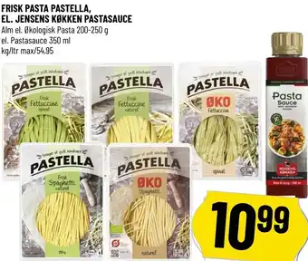 Løvbjerg Frisk Pasta Pastella El. Jensens Køkken Pastasauce 350 ml tilbud