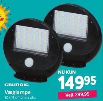 Grundig Væglampe