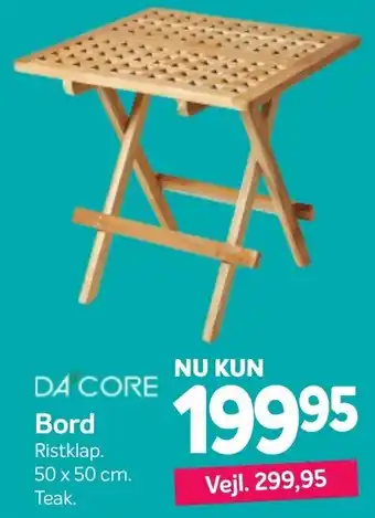 Din Isenkræmmer Da Core Bord tilbud