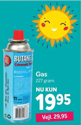 Din Isenkræmmer Gas 227g tilbud
