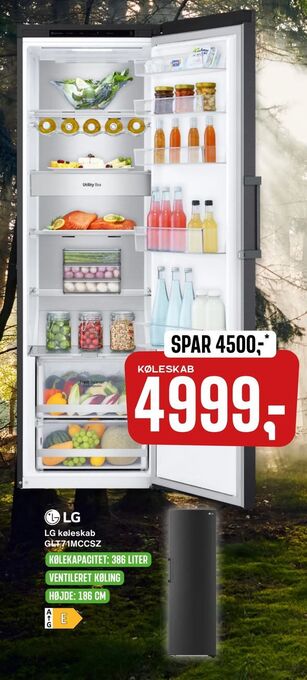 Skousen LG køleskab GLT71MCCSZ tilbud