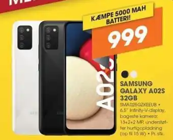 Expert Samsung Galaxy A02s 32Gb SMA025GZKEEUB tilbud