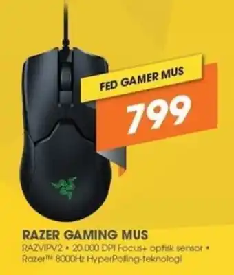 Expert Razer Gaming Mus RAZVIPV2 tilbud