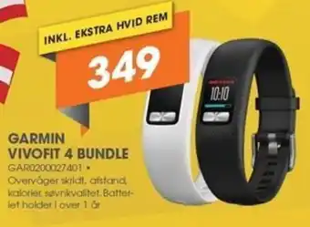 Expert Garmin Vivofit 4 Bundle tilbud