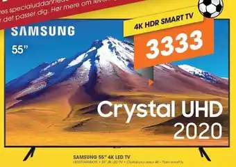 Expert Samsung 55" TU6905 4K Led TV tilbud