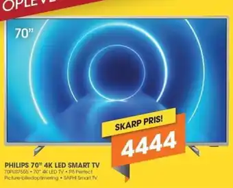 Expert Philips 70"4K Led Tv 70PUS7556 tilbud