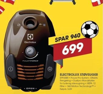 Punkt1 Elektrolux Støvsuger tilbud