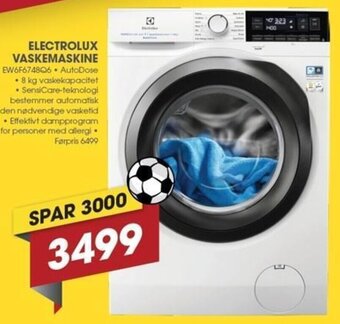 Punkt1 Electrolux Vaskemaskine tilbud