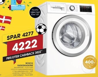 Punkt1 Bosch Vaskemaskine tilbud