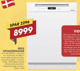 Miele Opvaskemaskine