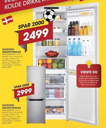 Punkt1 Samsung Kølefryseskab tilbud