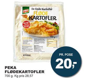 Let-Køb Peka flødekartofler tilbud
