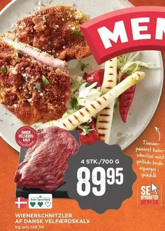 MENY Weinerschnitzler Af Dansk Velfærdskalv tilbud