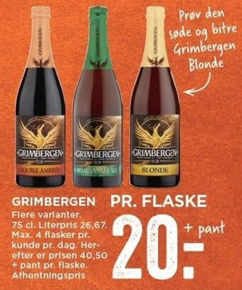 MENY Grimbergen tilbud