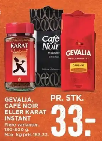 MENY Gevalia, Cafe Noir tilbud