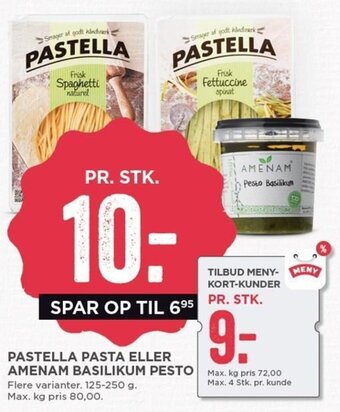 MENY Pastella Pasta tilbud