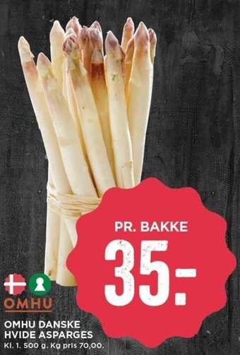 MENY Omhu Danske Hvide Asparges tilbud