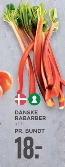 MENY Danske Rabarber tilbud