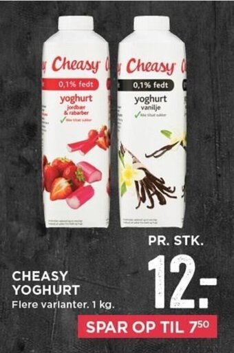 MENY Cheasy Yoghurt tilbud