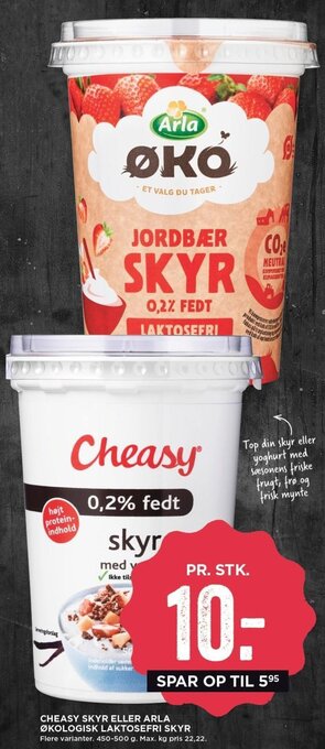 MENY Cheasy Skyr tilbud