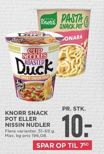MENY Knorr Snack Pot tilbud