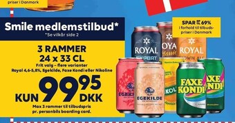 BorderShop 3 Rammer 24 x 33 CL tilbud