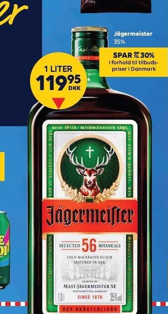 BorderShop Jägermeister tilbud