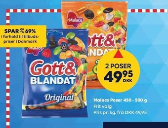 BorderShop Malaco Poser tilbud