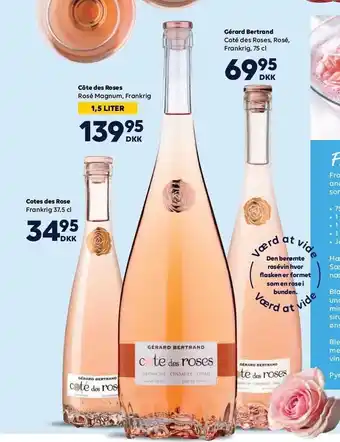 BorderShop Cotes des rose el. Gerard Bertrand tilbud