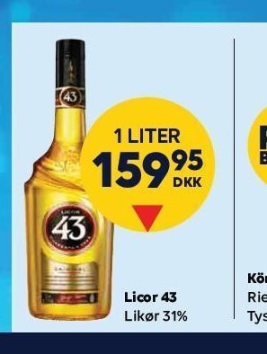 BorderShop Licor 43 tilbud