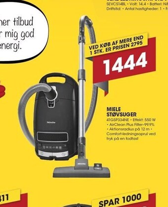 Punkt1 Miele støvsuger tilbud