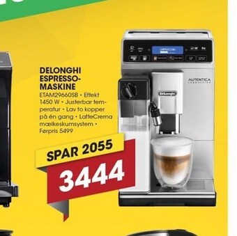 Punkt1 Delonghi espressomaskine tilbud