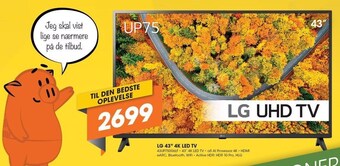 Expert LG 43" 4K LED TV tilbud