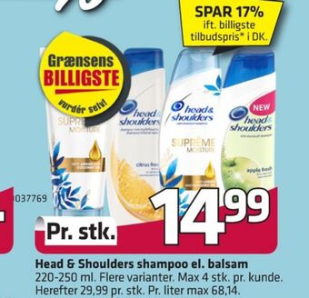 Head&shoulders shampoo