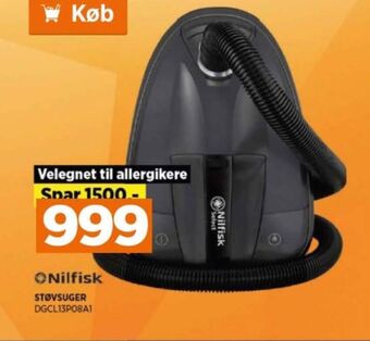 Power Nilfisk støvsuger tilbud