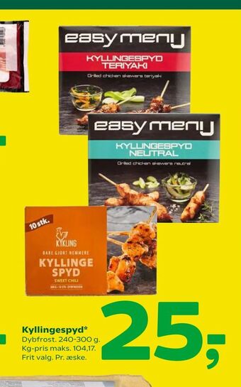 Coop 365 Kyllingespyd tilbud