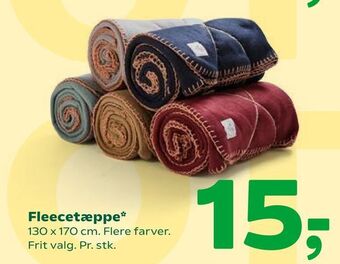 Coop 365 Fleecetæppe tilbud