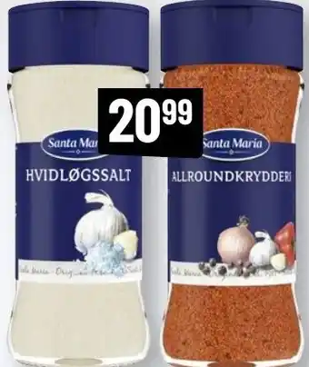 Santa Maria Hvidløgssalt, Allround Krydderi