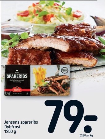 REMA 1000 Jensens spareribs tilbud