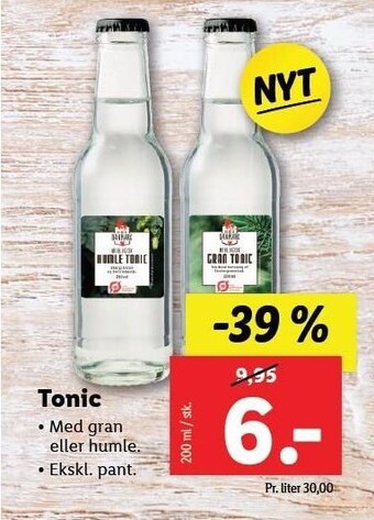 Lidl Tonic tilbud