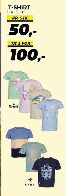 Dansk Outlet T-shirt tilbud
