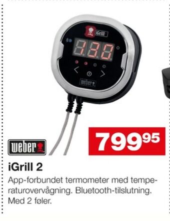 Bauhaus Weber stegetermometer tilbud