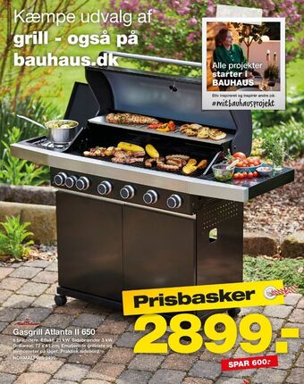 Bauhaus Grillstar gasgrill tilbud