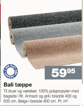 Debel gulvtæppe